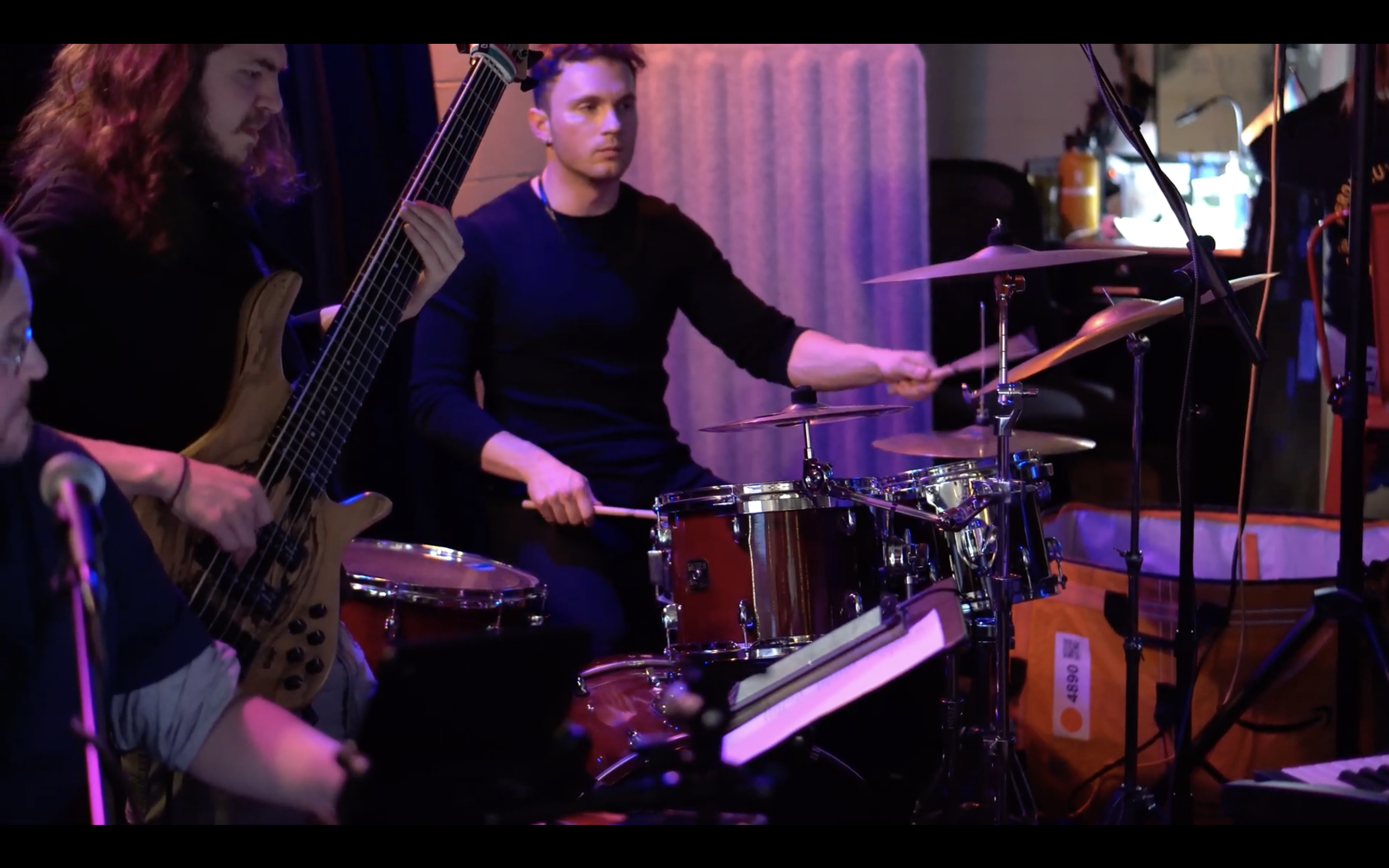 Longneck live — Erik on drums